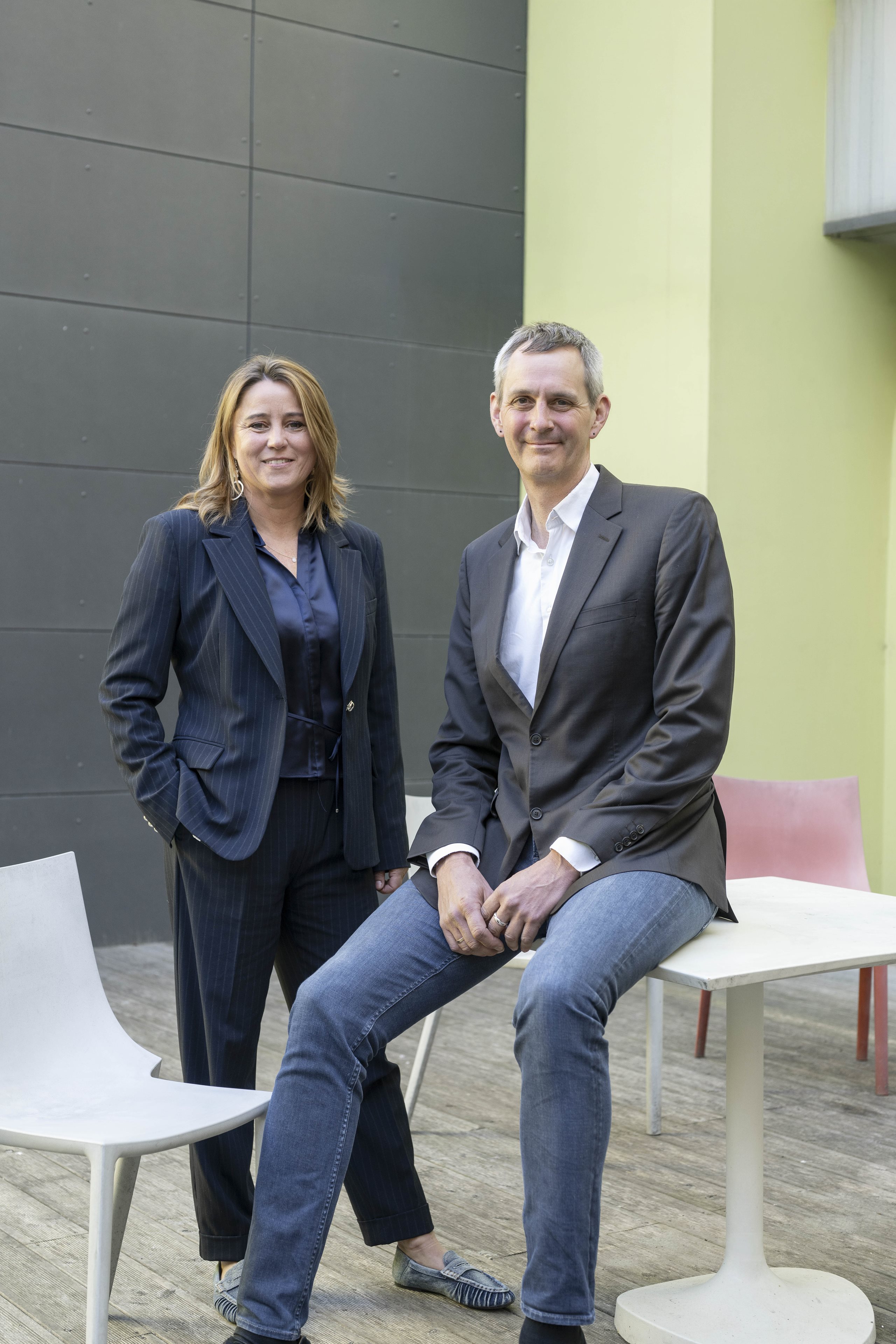 Carolin Porcham und Wolfram Brugger