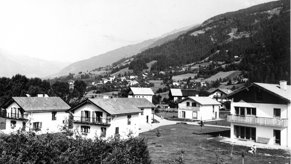alte Ansicht des SOS-Kinderdorfs in Nußdorf-Debant in Osttirol