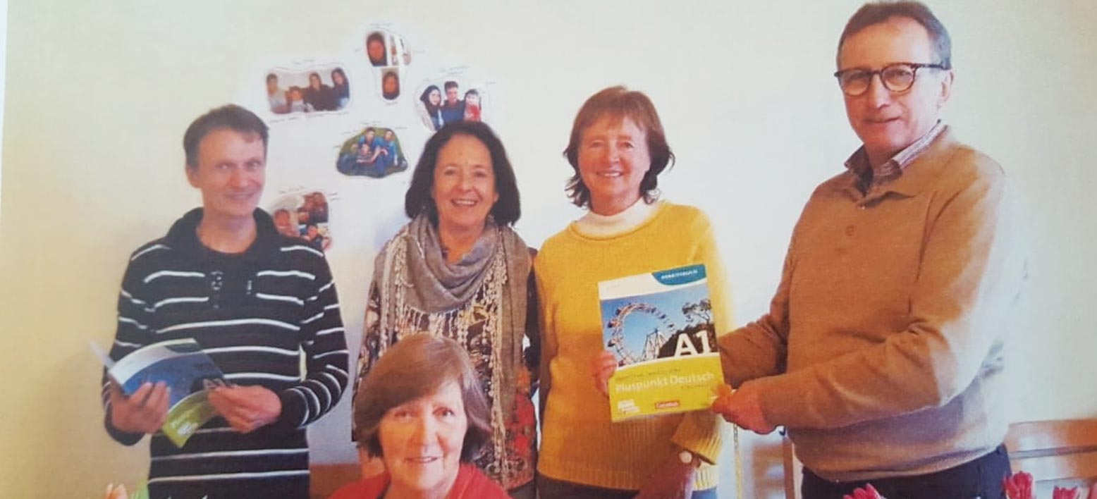 Das Freiwilligen-Team für die Deutsch- und Alphabetisierungskurse