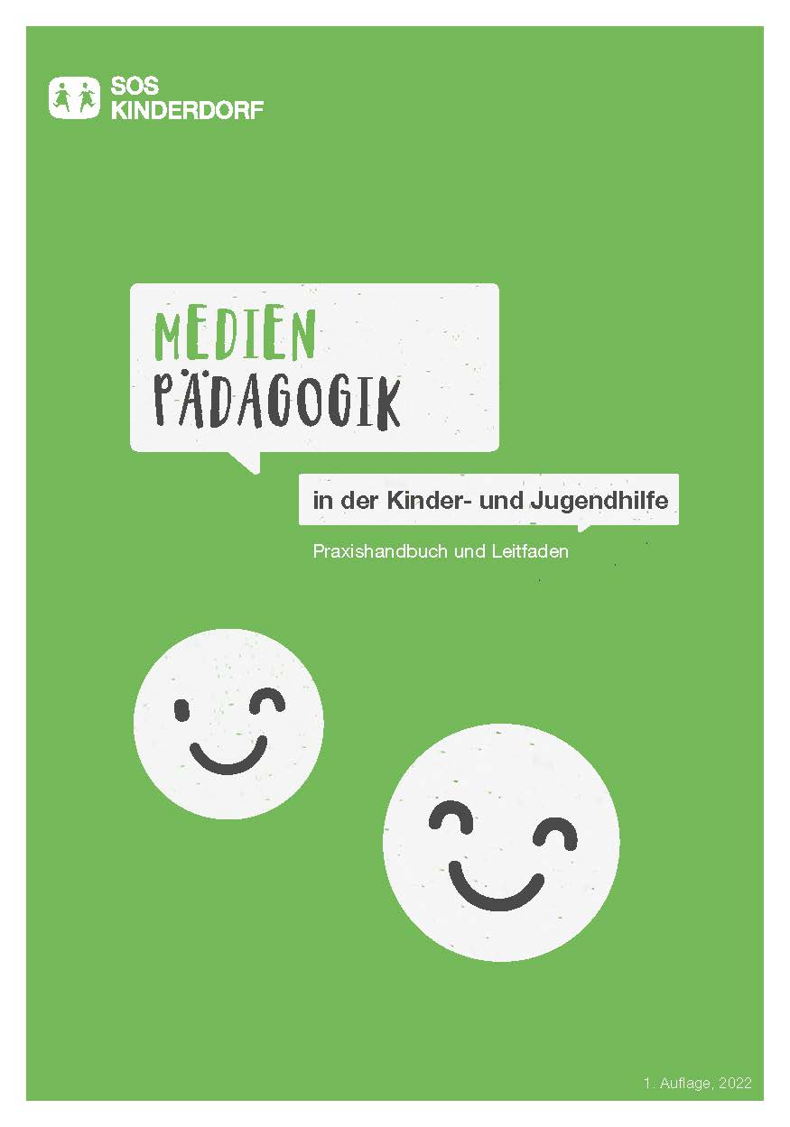 Titelbild in grün mit zwei Smileys, einem kurzen Beschreibungstext und dem Titel.