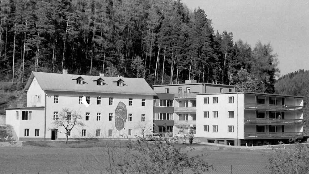 alte Ansicht des Jugendhauses in Innsbruck/Egerdach