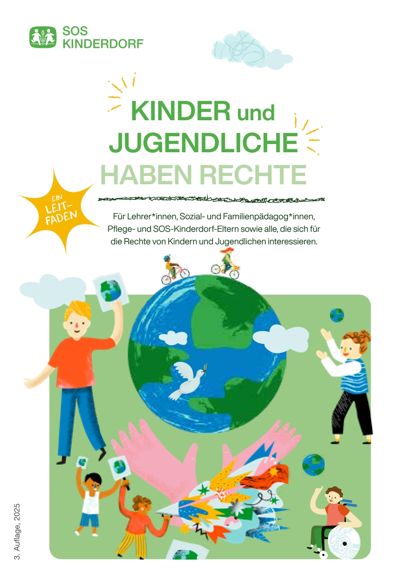 Titelbild mit vielen bunten Grafiken und dem Titel.