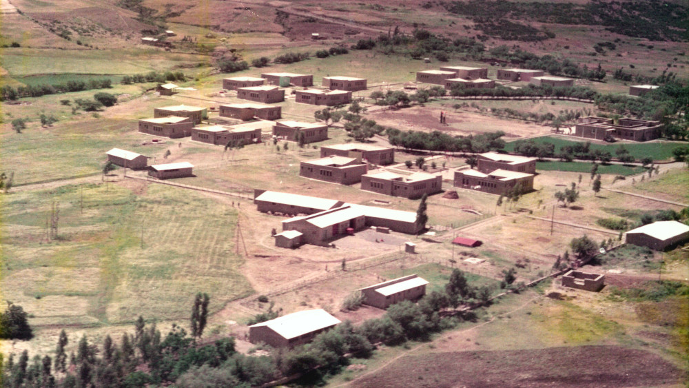SOS-Kinderdorf in der Vogelperspektive