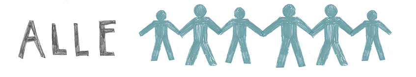Illustration Alle-Kiste Schriftzug